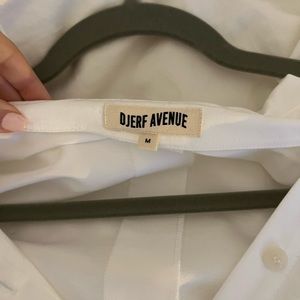 Djerf Avenue White plain Long shirt